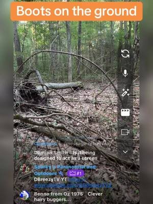 The woods are alive!  #Keepclimbing #bigfoot #viralvideo #fyp #Yt 