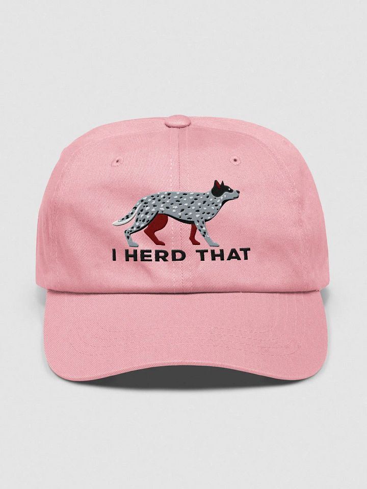 I Herd That Classic Dad Hat(Embroidered) of an Australian Cattle Dog(Blue Heeler 2) product image (25)