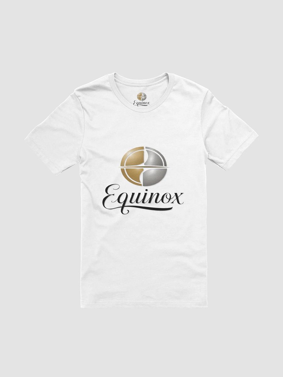 Equinox Unisex T-Shirt with Gold & Silver Circular Logo product image (3)