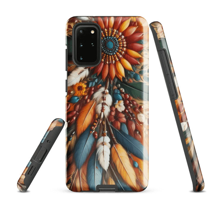 Tough Phone Case for Samsung® - Boho Feathers product image (2)