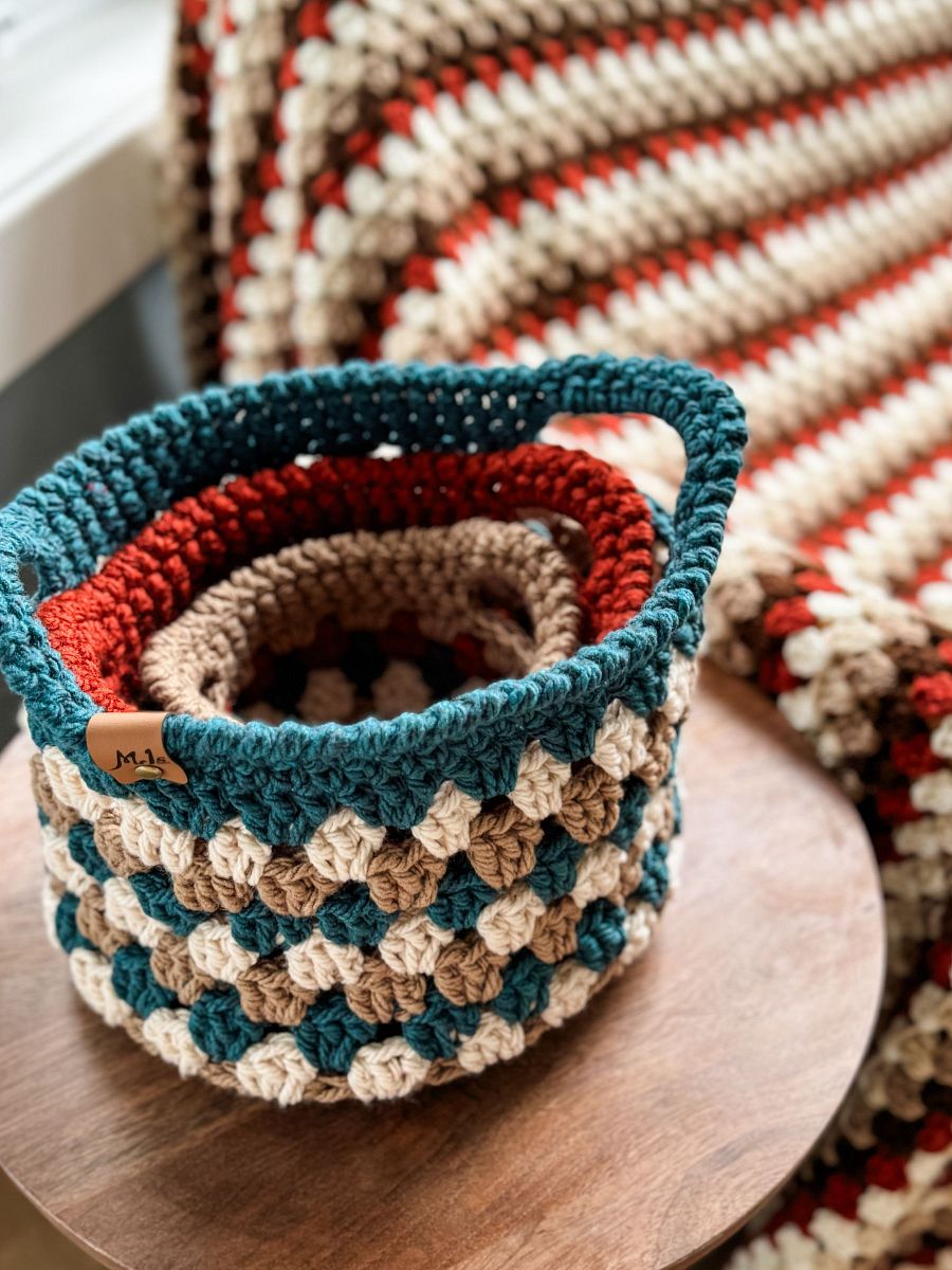 Fall For Granny Basket Crochet Pattern product image (9)