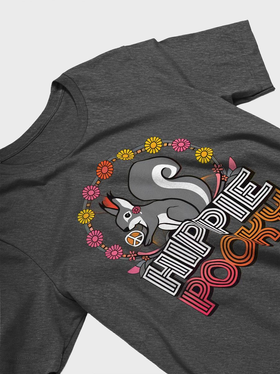 Super Soft and Flattering Tee: Hippie Pooky with Logo on back product image (3)