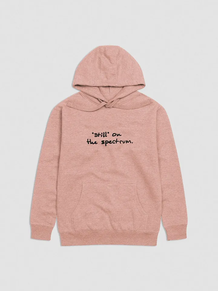 *still* on the spectrum embroidered heavyweight hoodie product image (1)
