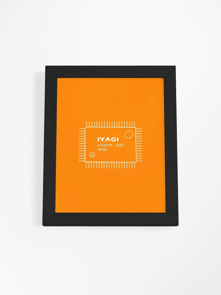 iyagi DAC Chip Framed Poster product image (27)