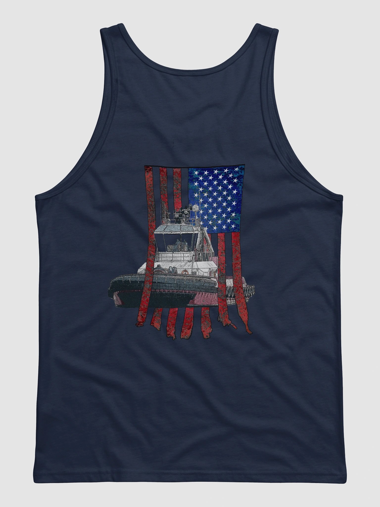 AF & Athena Tug – Coastal Workwear | Twin Anchor Apparel PNW Mooring Line Tank product image (1)