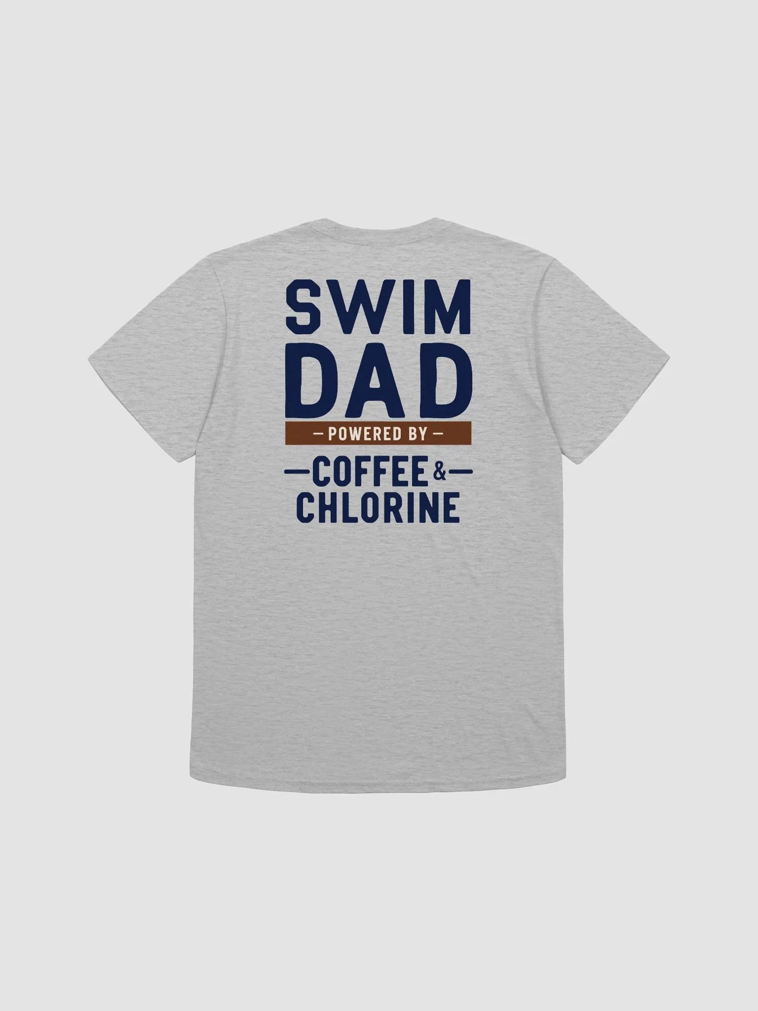 Coffee & Chlorine Swim Dad T-Shirt product image (19)