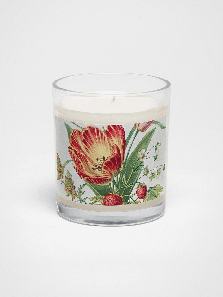 Vintage Botanical Tulip Soy Wax Candle product image (1)