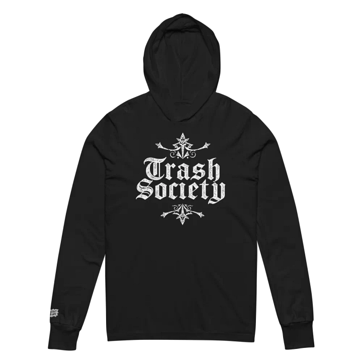 TRASH SOCIETY HOOD SHIRT product image (3)