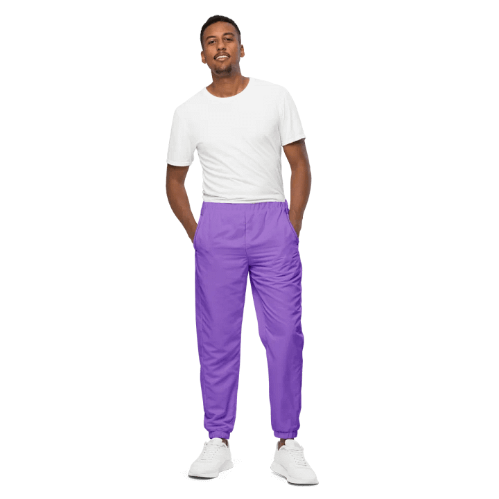 Plain Color Amethyst Track Pants product image (1)