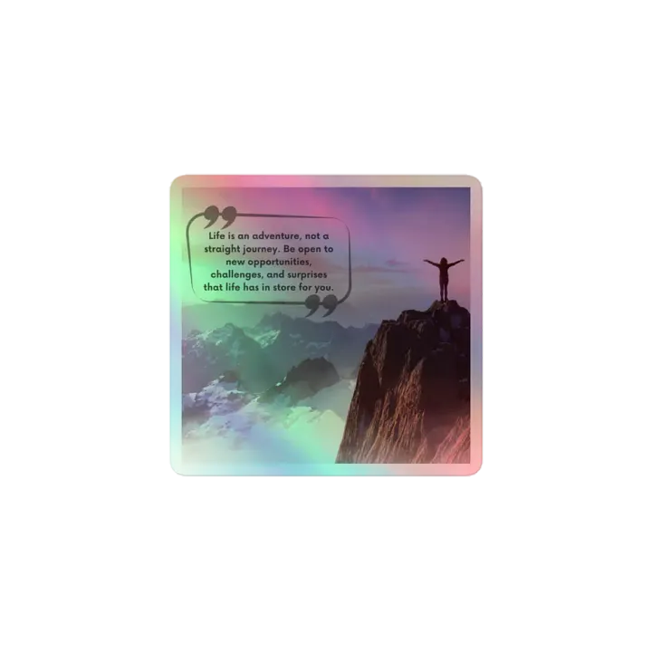 Life Adventure Holographic Sticker Set product image (1)