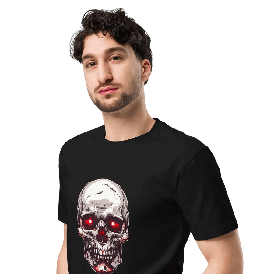 Glowing Skull Unisex Tee product image (4)
