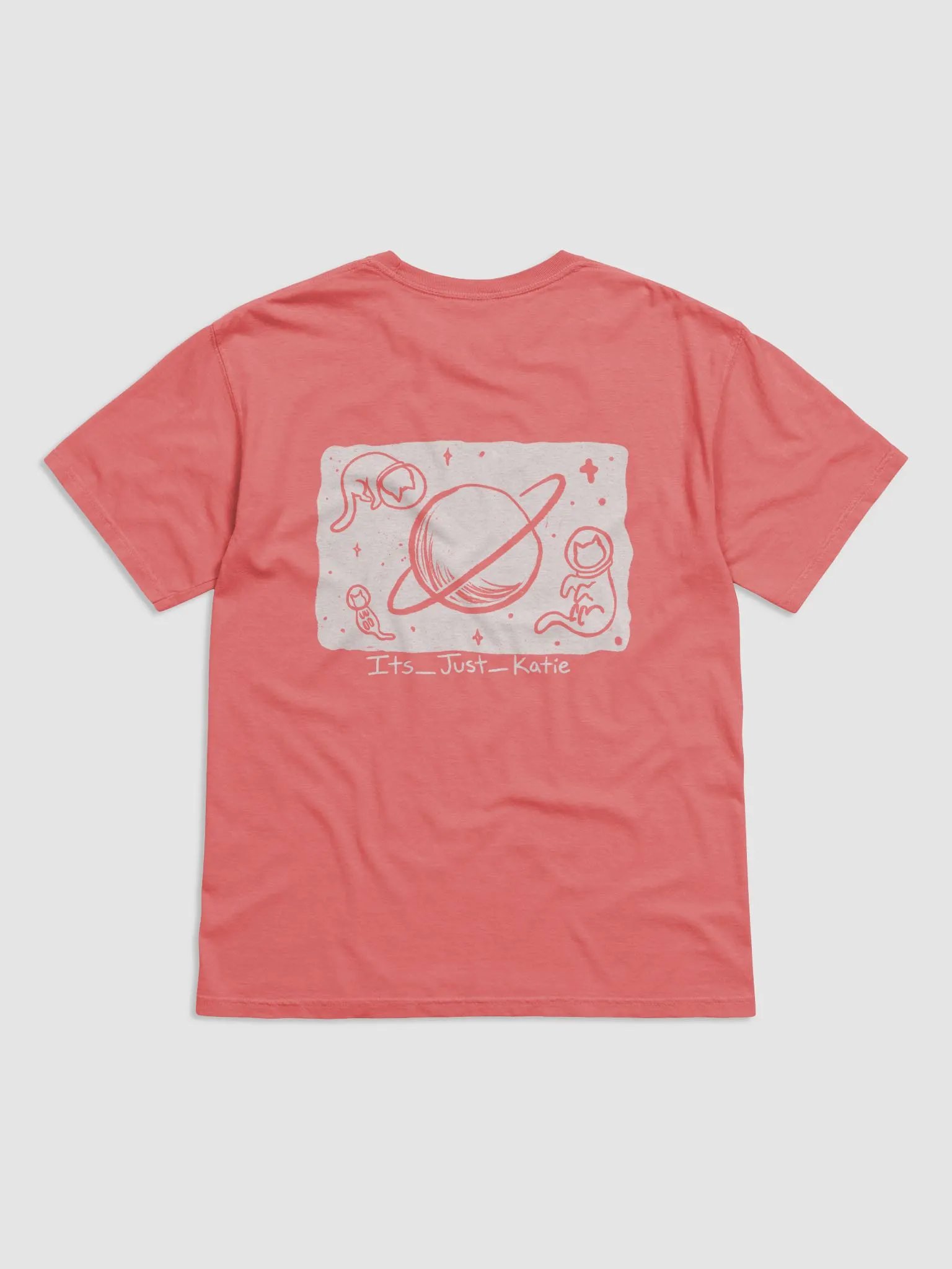 Space T-Shirt (White Print) product image (2)