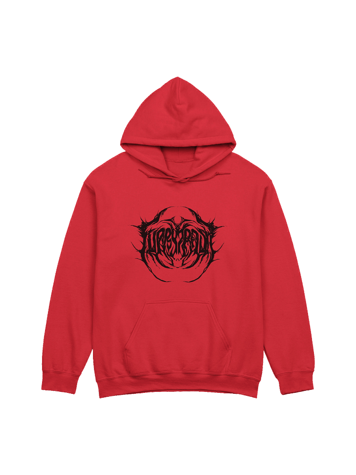 Furry Trash Hoodie – Metal Logo (Black Print) product image (5)