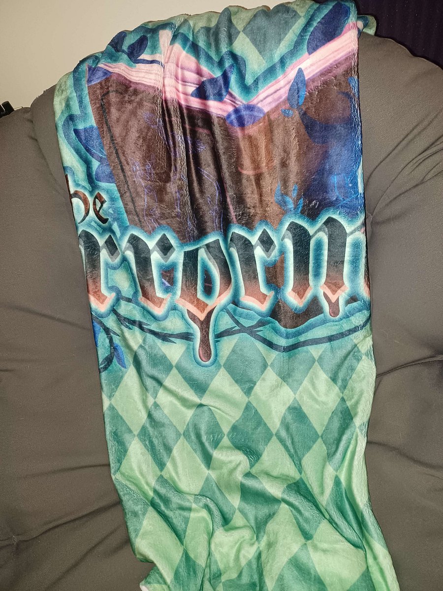Horrormancer Throw Blanket product image (3)