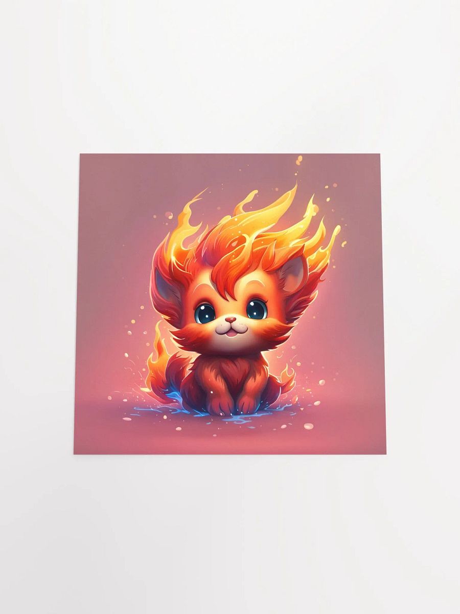 Fire Cat Poster product image (4)