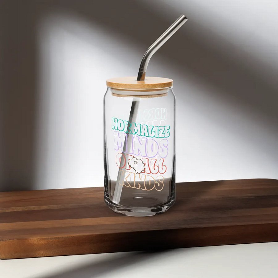 Normalize Minds Of All Kinds - Shaker Pint Glass product image (4)