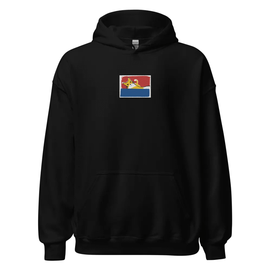Hamlet Screen Print Embroidered Hoodie (Traditional) product image (1)