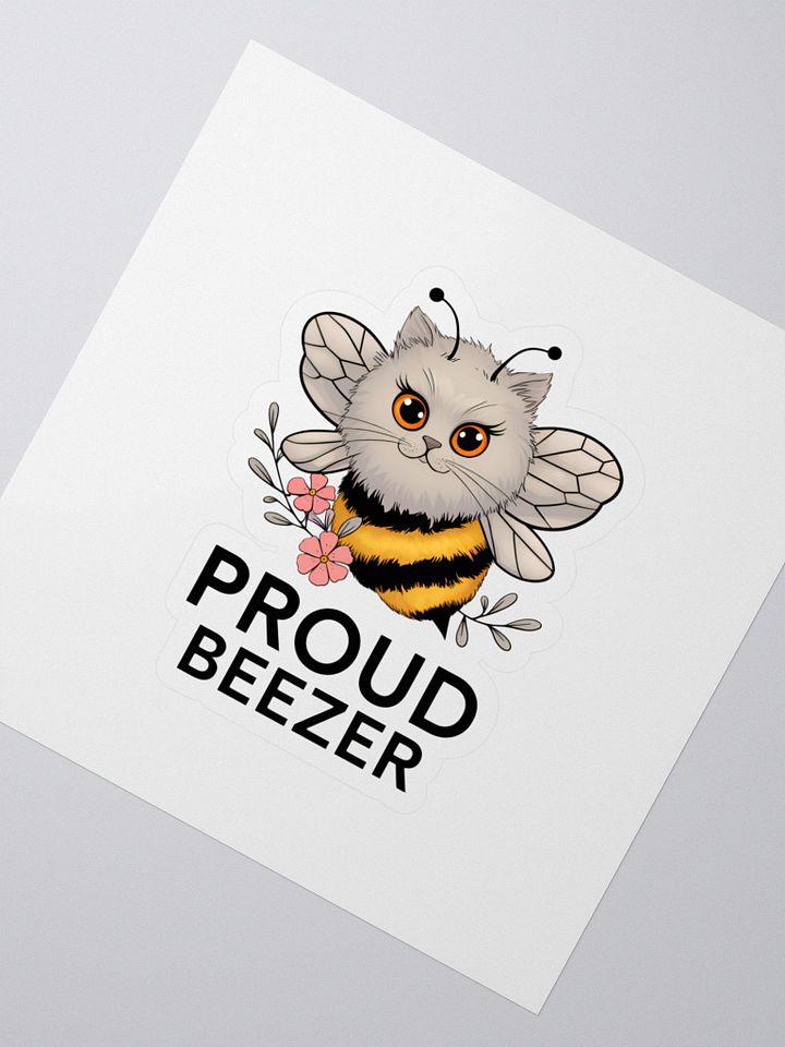 Proud Beezer Kiss Cut Stickers product image (2)