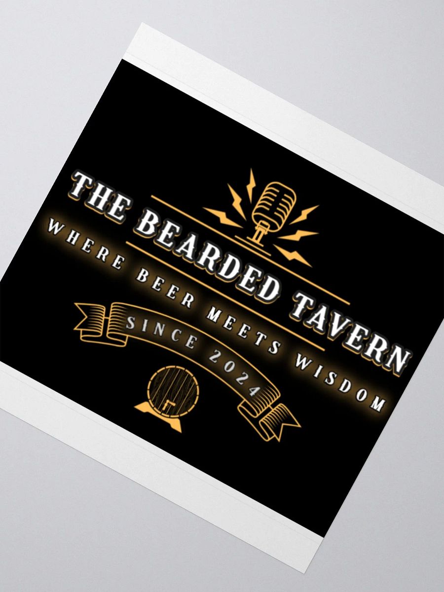 TheBeardedTavern Sticker product image (2)