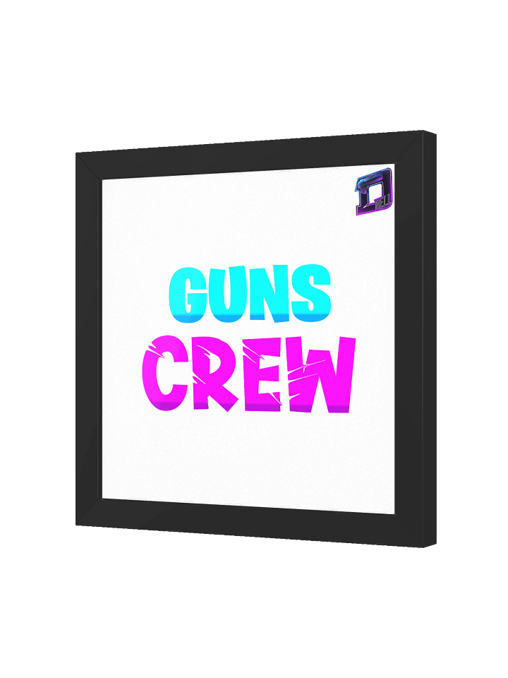 Framed GunsCrew Poser product image (14)