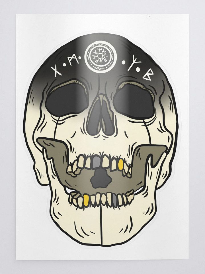 Viking Skull Sticker product image (1)