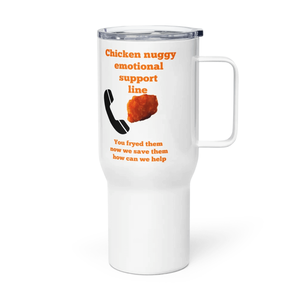Nuggy Support Hotline Travel Mug product image (1)