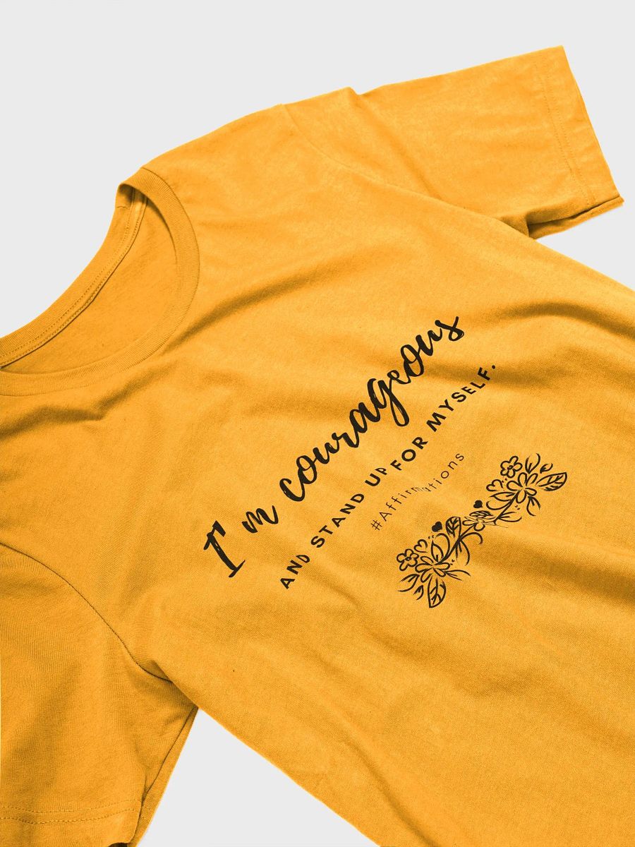 I'm Courageous Dark Unisex Super soft T-Shirt product image (21)