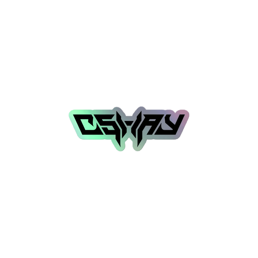 holo cshay logo sticker product image (1)