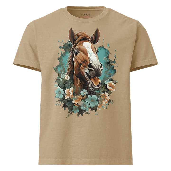 Majestic Mare Floral Oversized Unisex Tee product image (1)