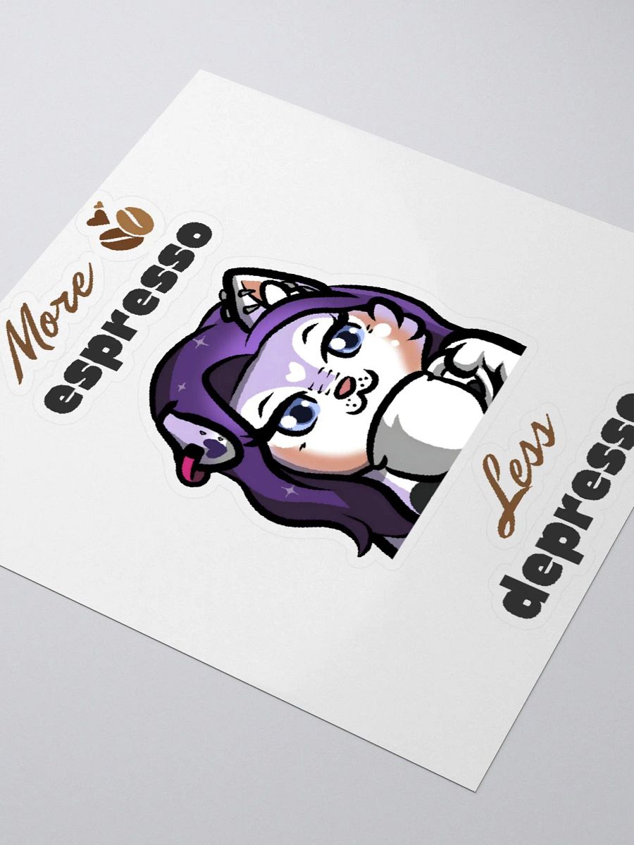 More Expresso, Less Depresso Sticker product image (9)