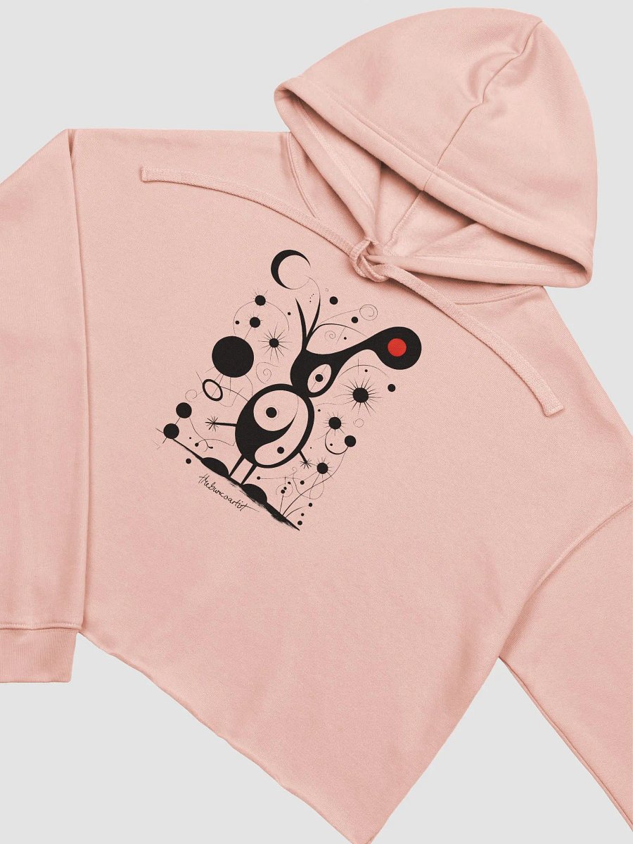 Bella+Canvas Fleece Crop Hoodie product image (5)