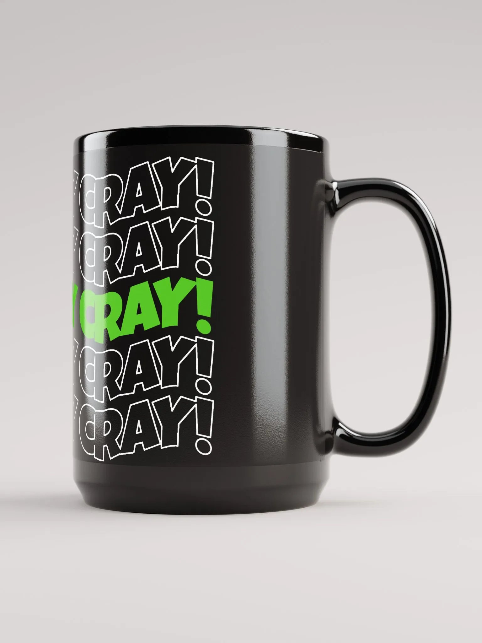 He's cray cray! Mug (green/white) product image (1)
