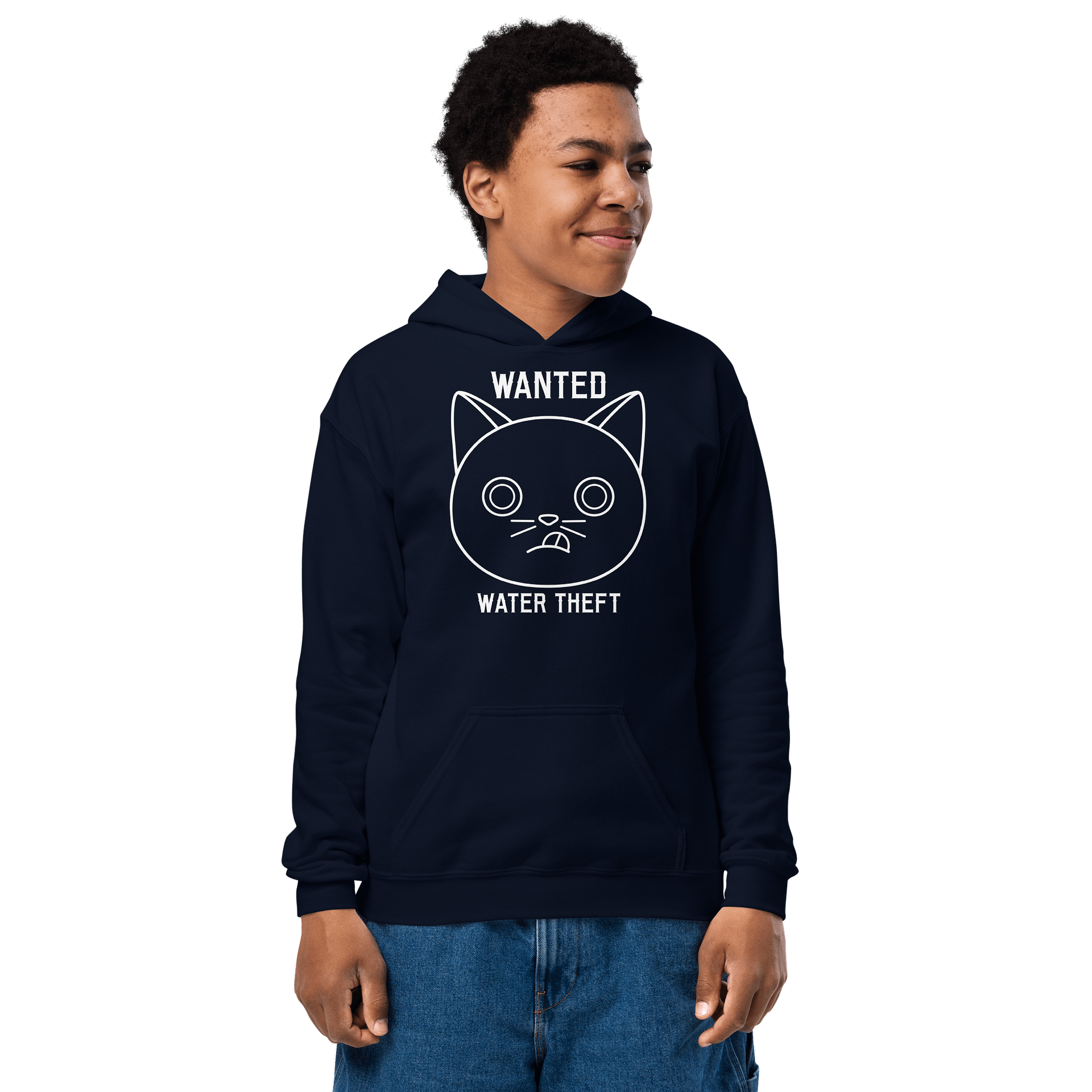 Wanted (Water Theft) - Unisex Youth Hoodie product image (1)