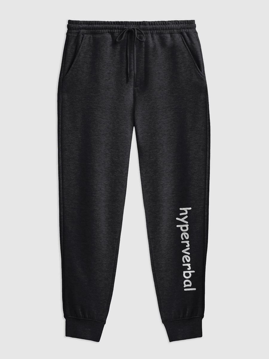 hyperverbal (comic sans) printed midweight joggers product image (1)