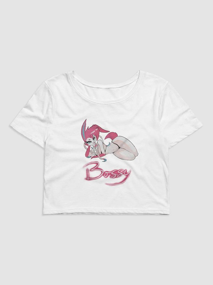 SylvyBoss Crop Tee White product image (1)