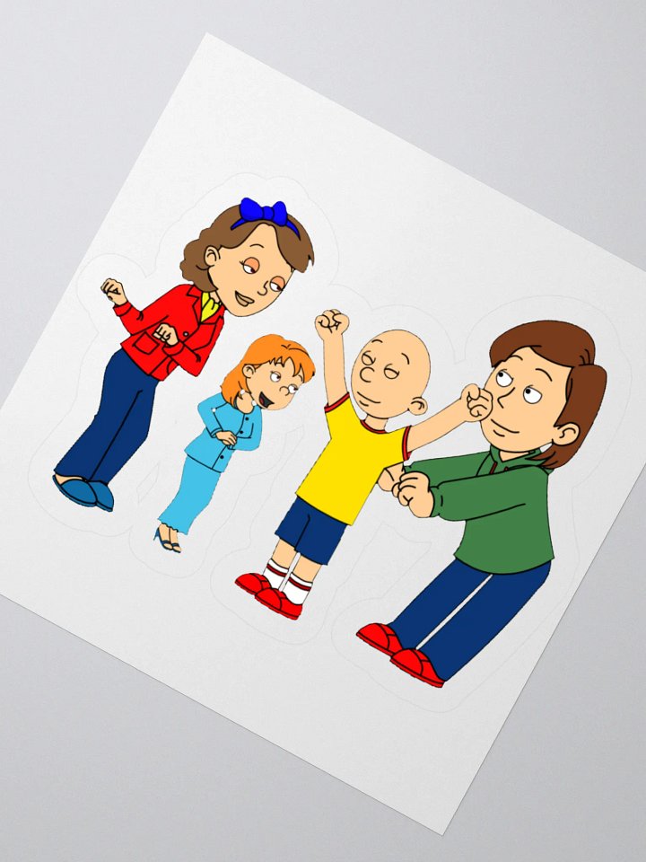 Rosie and Family Sticker product image (8)