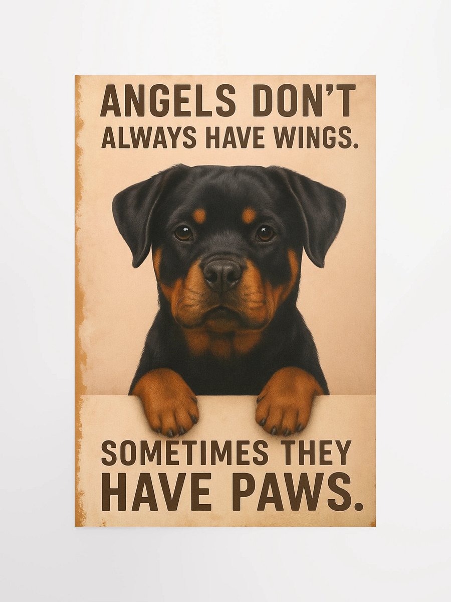 Rottweiler Angel Poster product image (11)