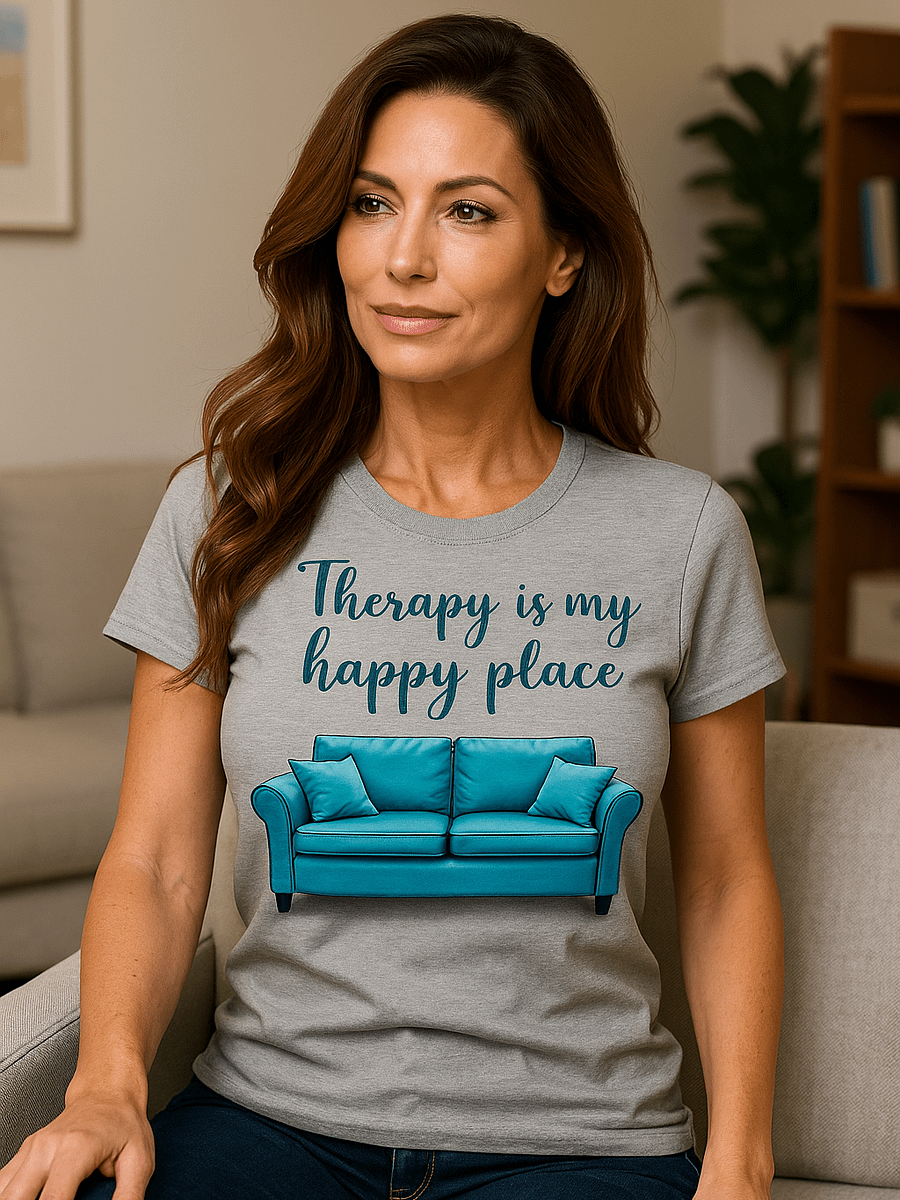 Therapy Is My Happy Place product image (1)