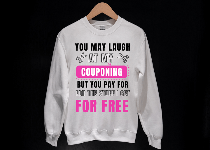 Sweatshirt For Coupon Lovers product image (2)