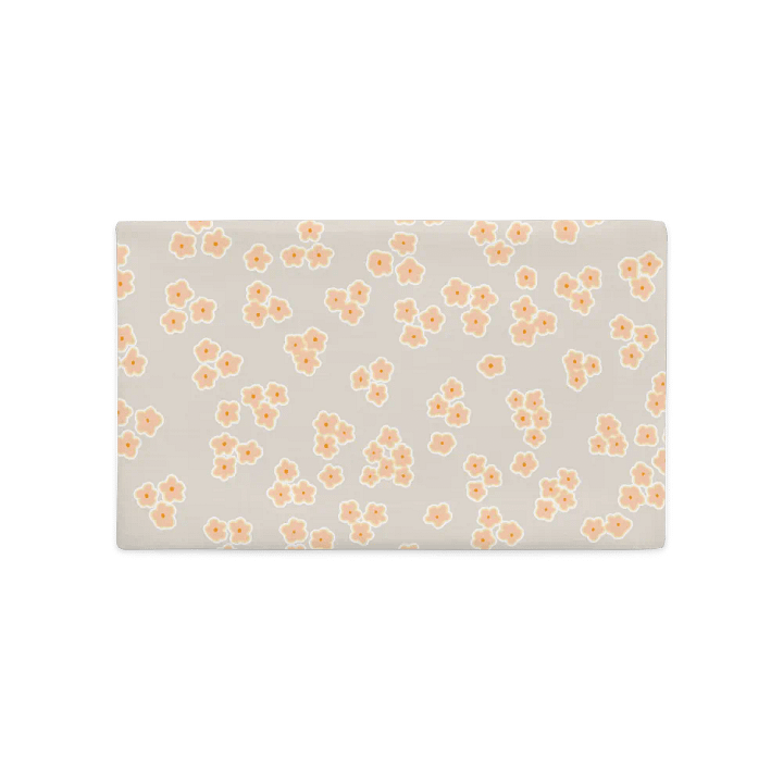 TINY DAISY PEACH PREMIUM Pillow Case product image (1)