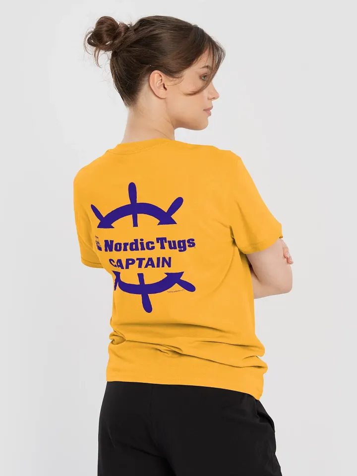 Nordic Tug Captain - T-Shirt - Light Shirt w/Blue Logo product image (1)