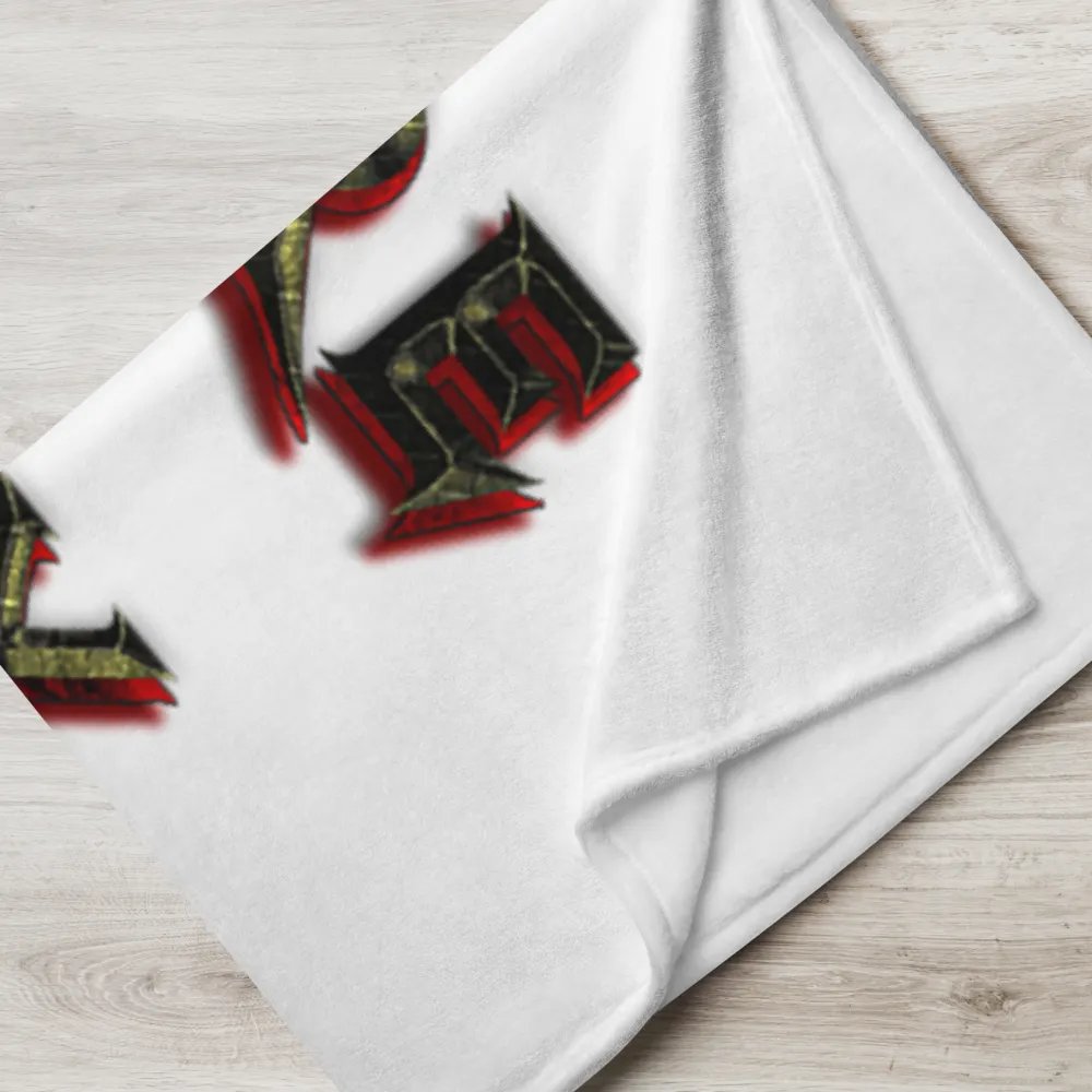 Lucifer's Lounge Slogan Plush Blanket product image (17)