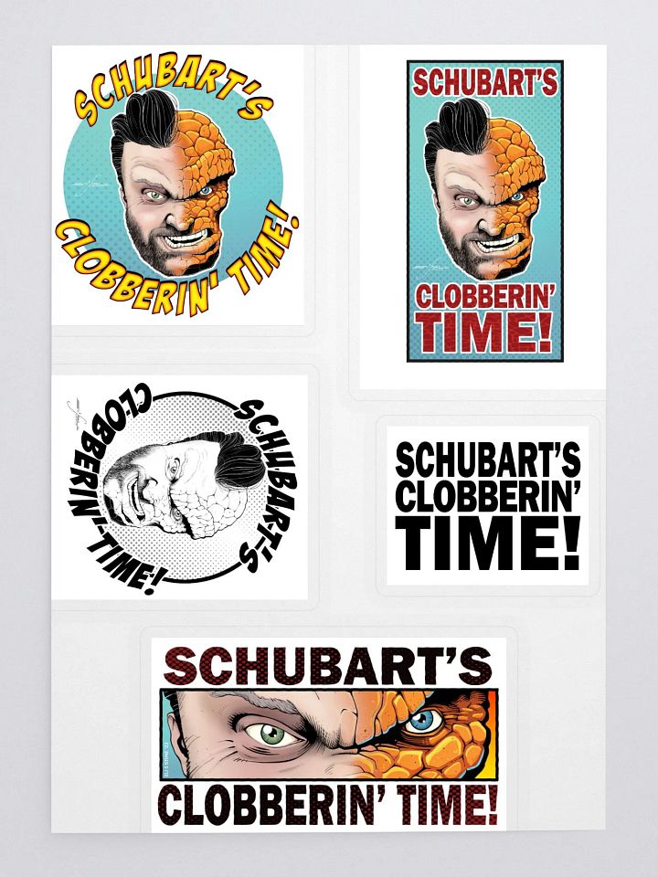 Limited* Eli Stone Exclusive Clobberin' Sticker Pack product image (1)