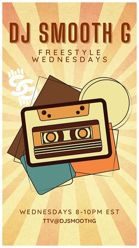 Nothing but the best by the best!
.
#freestyle #wednesdays 8-10pm ET 
.
TTV @djsmoothg
.
.
#tunein & #turnup with the #classi...