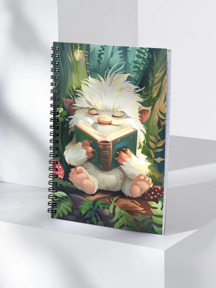 Carnet Troll Blanc product image (1)
