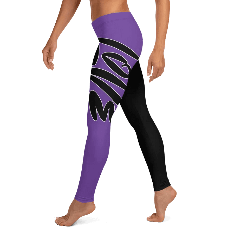 Love - Black & Purple - Leggings product image (1)