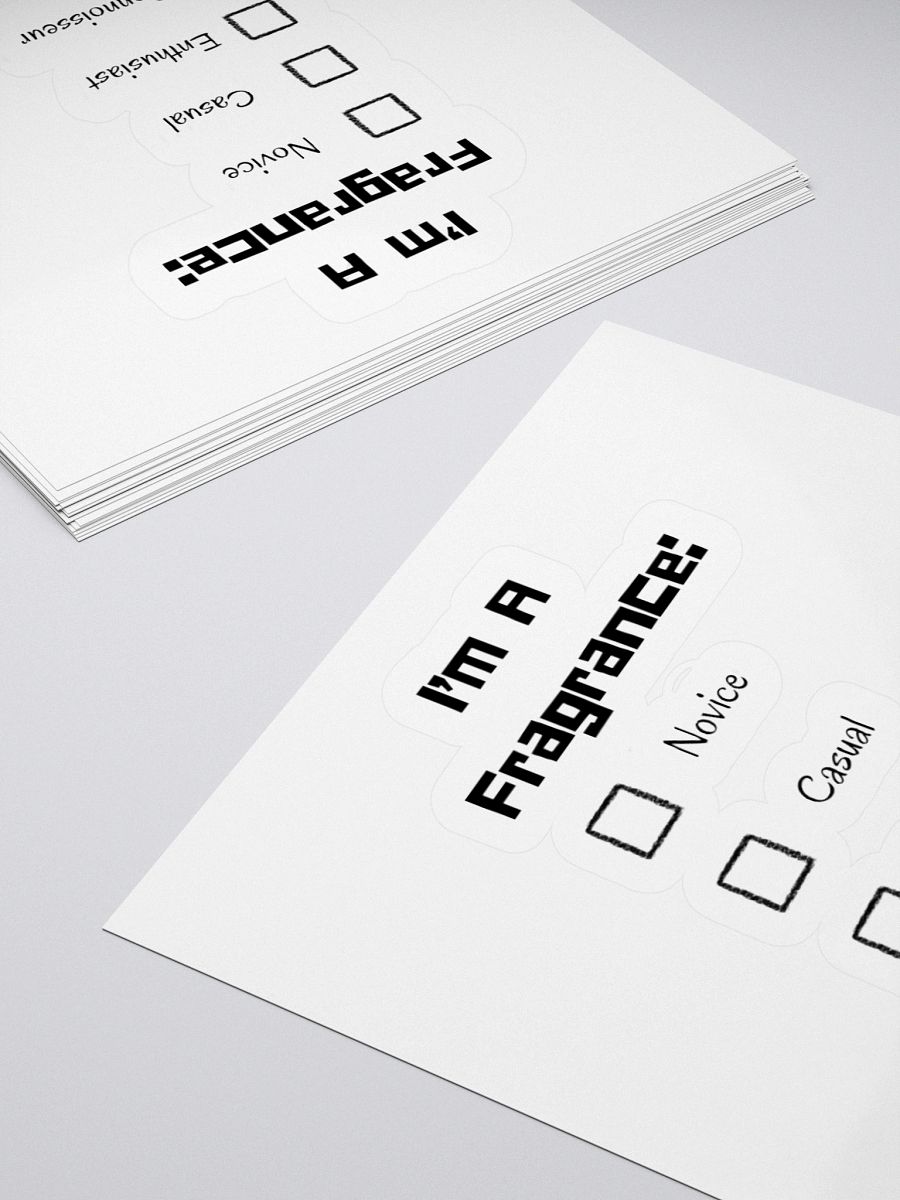Fragrance Abuser Kiss Cut Stickers product image (12)