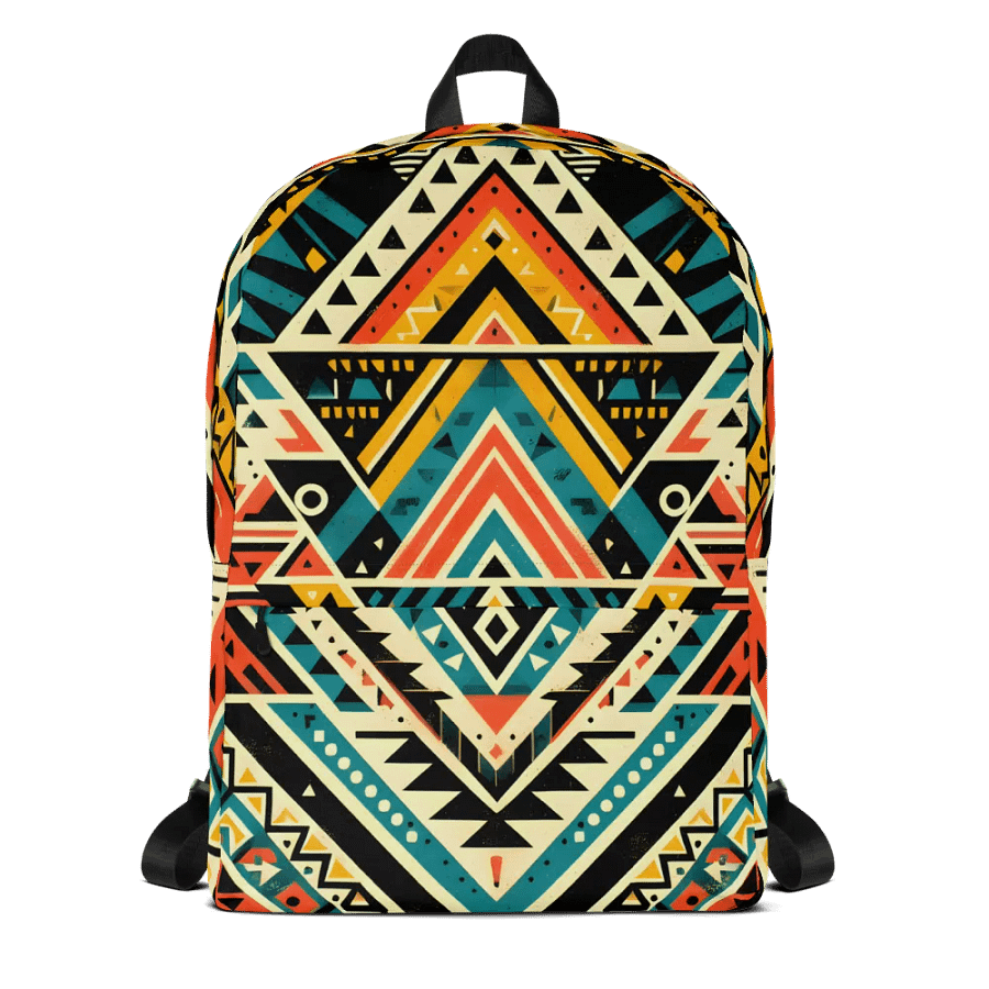Premium Bold Aztec design Backpack product image (2)