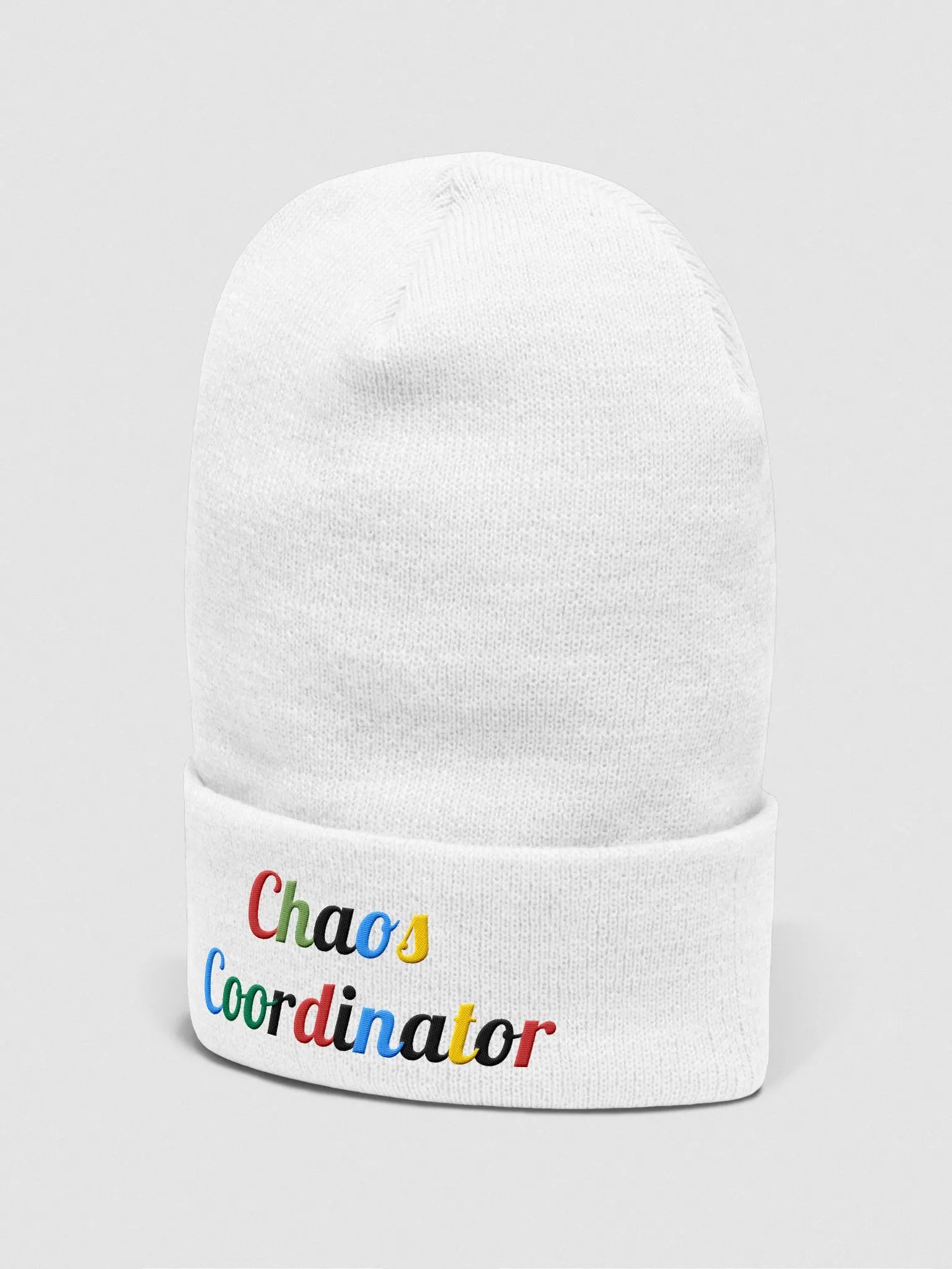 Chaos Coordinator Cuffed Beanie product image (5)