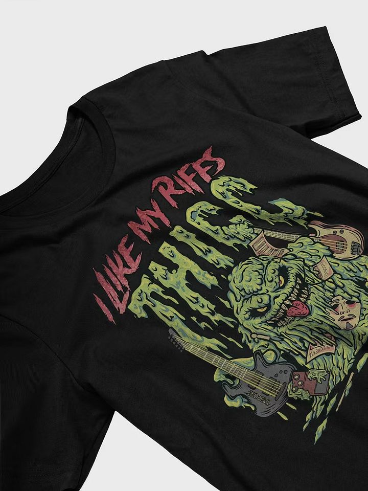 I Like My Riffs THICC – Monster T-shirt product image (2)
